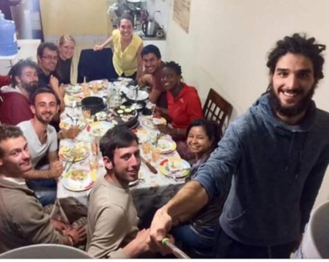 Chakraruna Backpackers Cajamarca Bagian luar foto